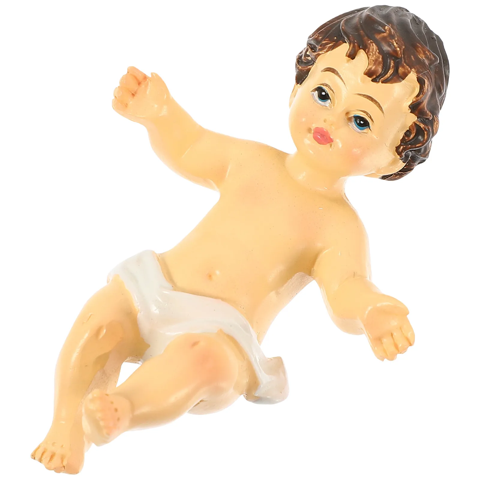 

Premium Resin Jesus Statue Ornament for Living Room Bedroom Dining Room Library Hotel Study Festive Home Decoration Desktop