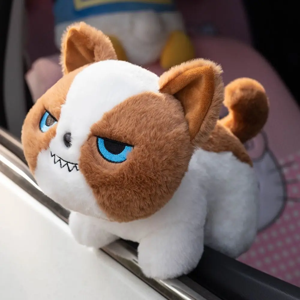 

Милый брелок-подвеска в стиле каваи: серый и черный коты, мультяшный дизайн, мягкие игрушки, подарки для детей, мягкие игрушки на День святого Валентина