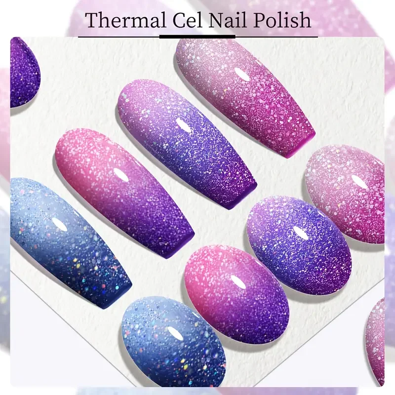 ยาทาเล็บเปลี่ยนสี Faandin 7 มล. 1 ขวด, เจลทาเล็บเปลี่ยนสีตามอุณหภูมิ, เปลี่ยนสีได้อย่างน่าทึ่ง, สีสันสดใส, เปลี่ยนสีได้ตามอุณหภูมิ, ยาทาเล็บที่สาวๆ ต้องมี, ทนทานต่อการใช้งาน, ติดทนนาน, แข็งแรง, ไม่ซีดจางง่าย, ใช้งานง่าย, ทำได้ที่บ้าน, ของใช้จำเป็นสำหรับงานพรอม, ร้านทำเล็บ, และงานปาร์ตี้, ยาทาเล็บพิเศษสำหรับร้านทำเล็บขายส่ง