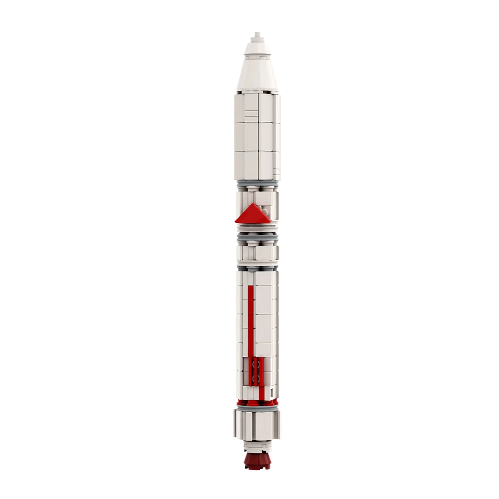 Gobricks MOC 1:110 Giappone Epsilons Carrier Razzo Building Block Esplorazione satellitare Lancio spaziale Mattoni fai da te Giocattoli per bambini Regalo