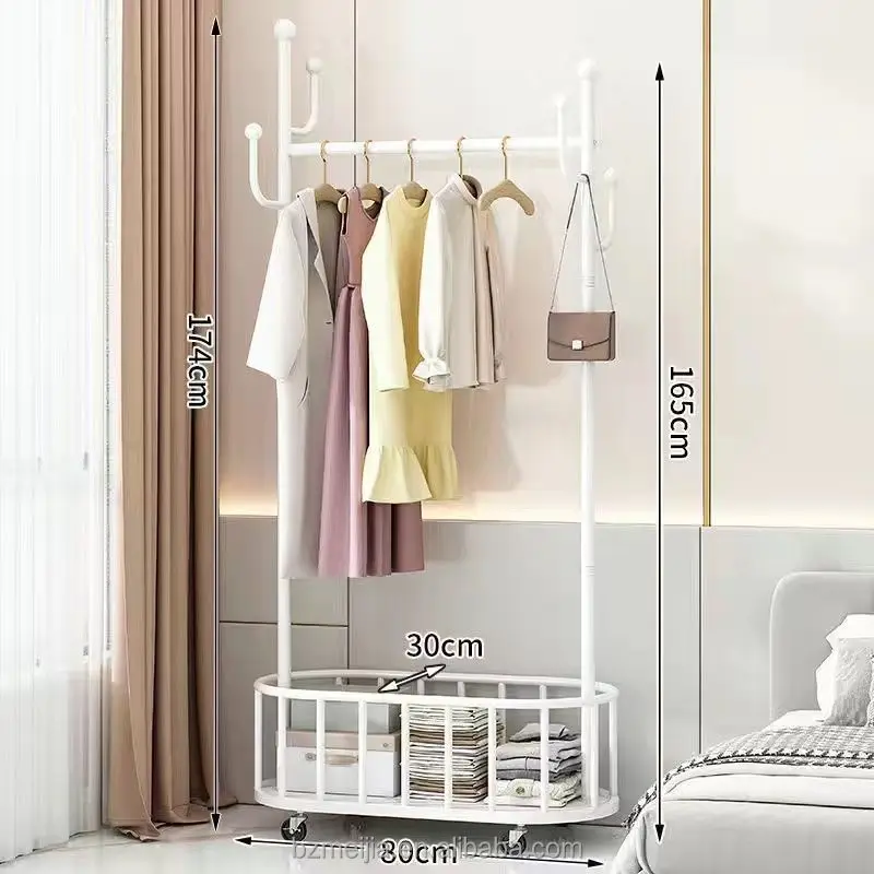2023 High Quality Coat Hanger Stand Coat Rack  Standing Combined Type Coat Standpromote sales
