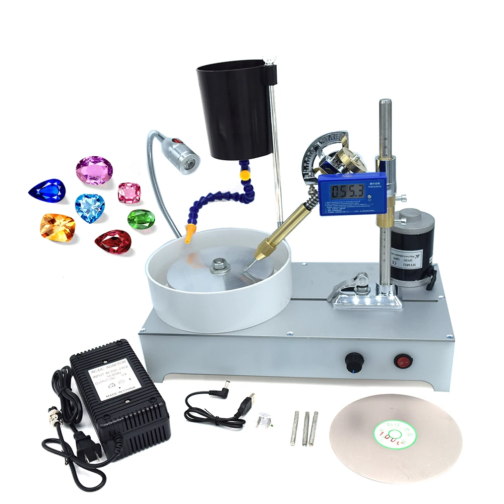 2800RPM Jewelry Tools Equipment Faceting Machine Jewelry Faceting Machines Lapidary Gemstone