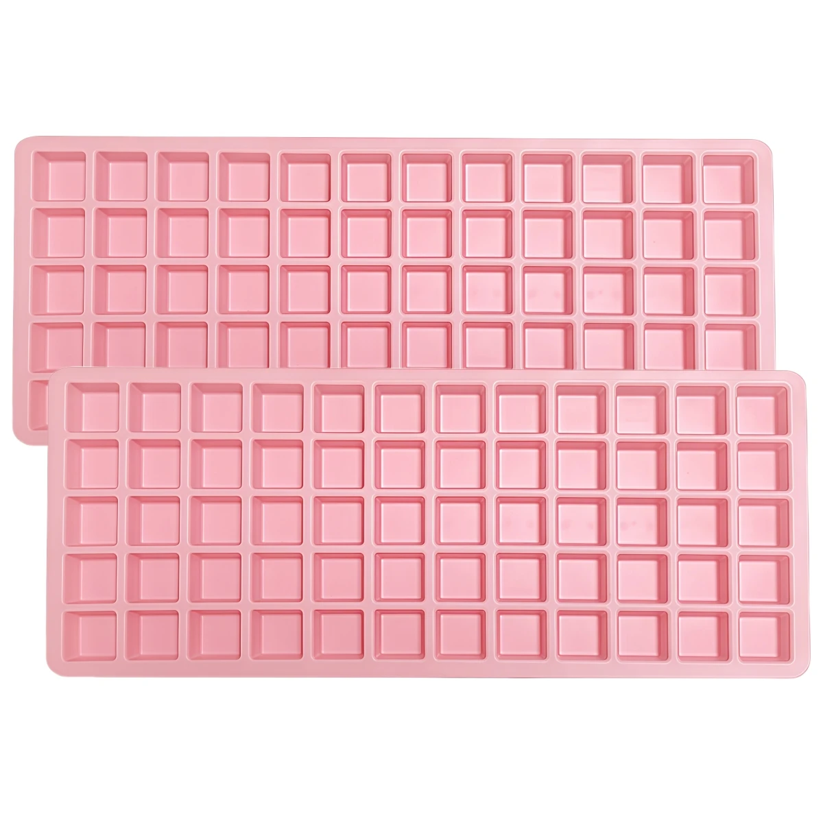 2Pcs Silicone Food Trays Ice Cube Molds 60 Grid Compatible with For Harvest Right Freeze Dryer Medium Large Tray Sizes