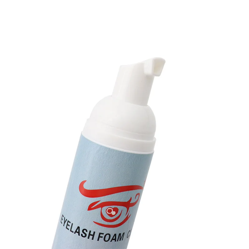 60ml extensão de cílios shampoo mousse cílios postiços removedor de cola limpador lash limpeza espuma sem estimulação ferramentas de maquiagem