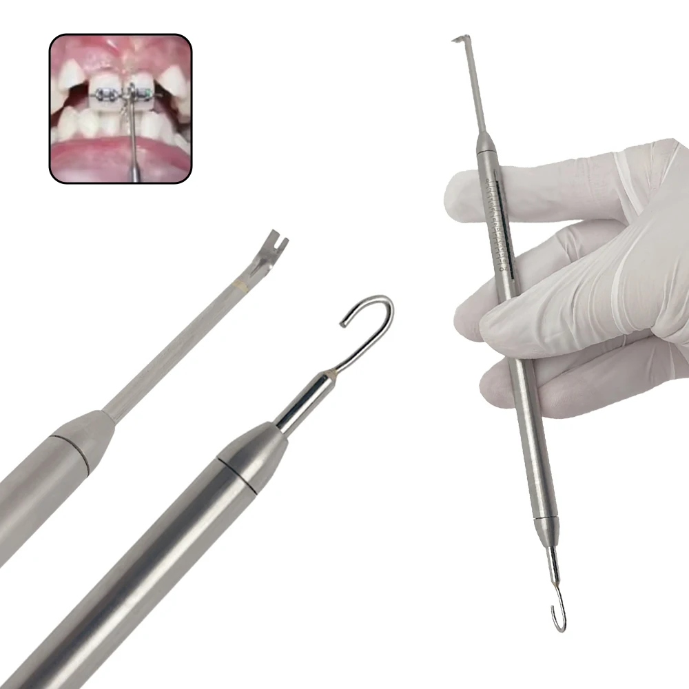 Autoclavable Orthodontic Dynamometer Tension Stress Meter For Elastic Bands Braces Force Measurement Tool