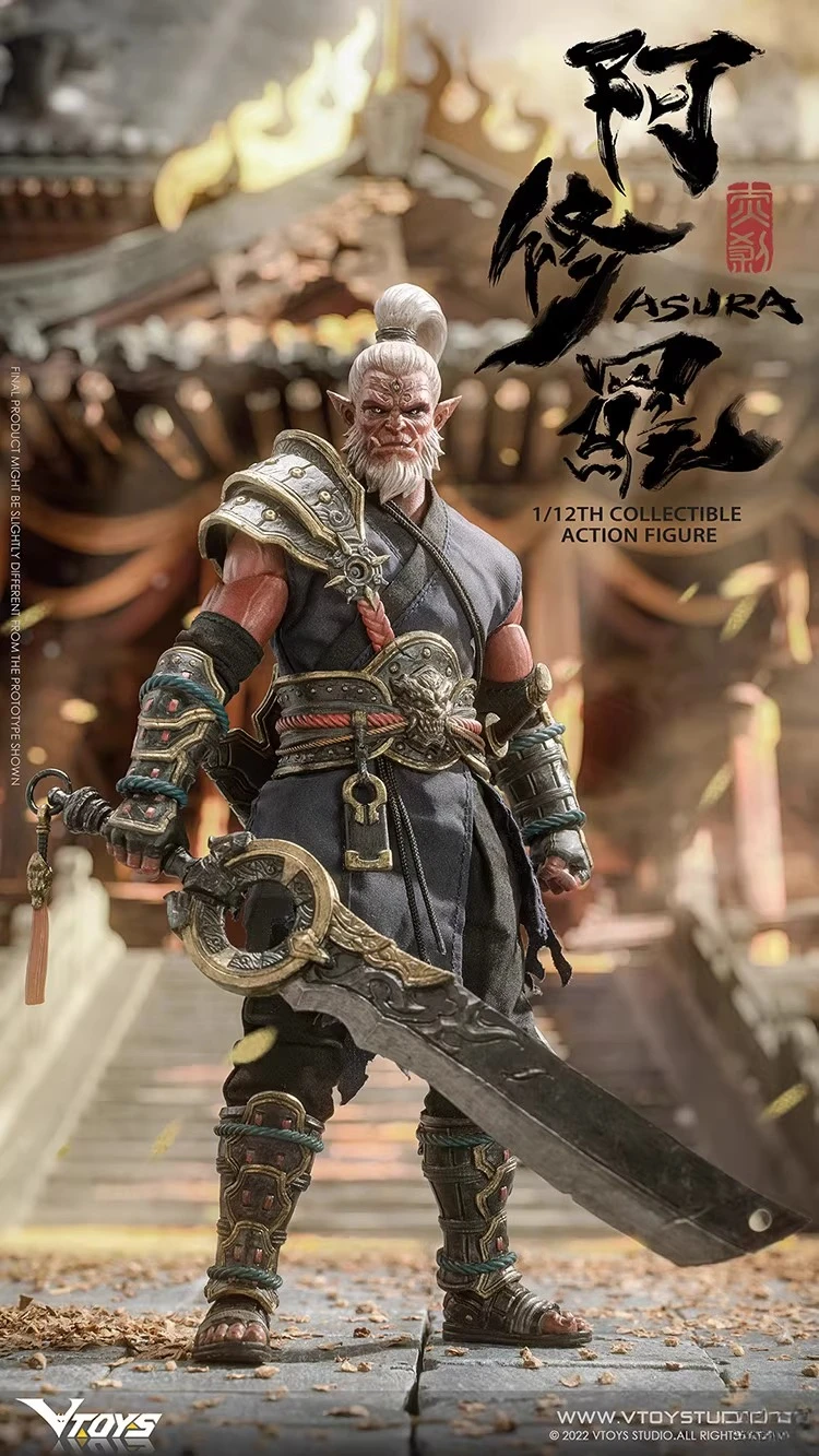 Em estoque VTOYS VSD006 Asura 1/12 Anime Action Figure Brinquedos Modelo Presente colecionável