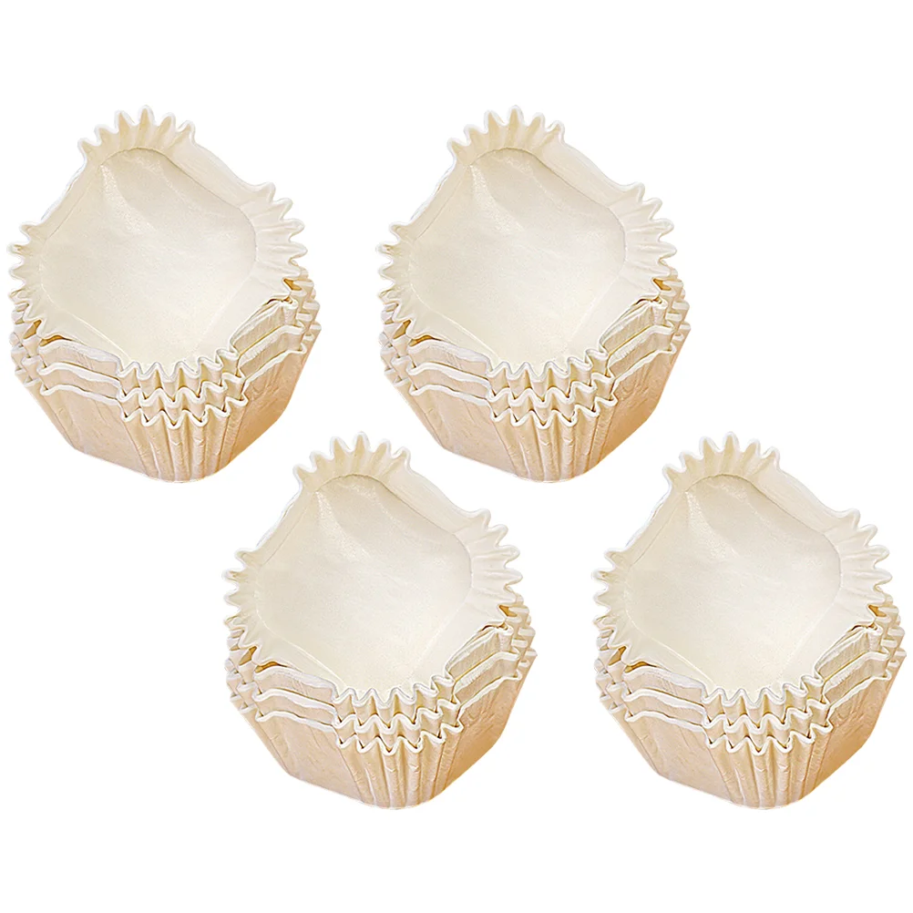 

White Cupcake Liners Square Brownie Baking Cups Pan Liners Mini Cake Pans Cupcake Wrappers Muffin Cases Wedding Birthday