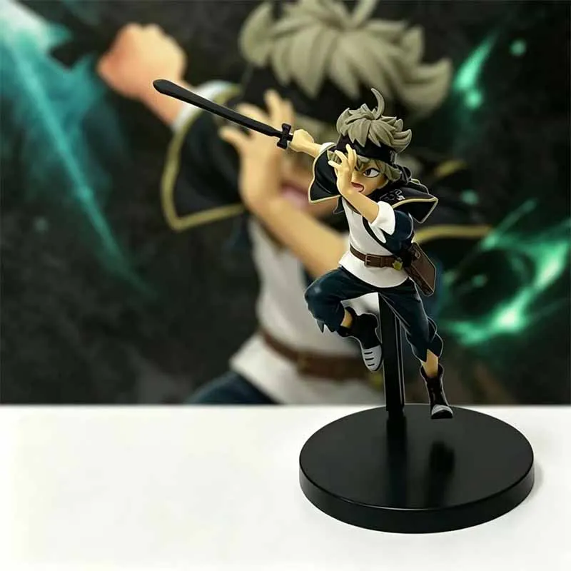 Black Clover Anime Figur Asta Actionfigur Noelle Silva/Yami Sukehiro Figurine PVC Sammlerstück Desktop-Modell Weihnachtsgeschenke