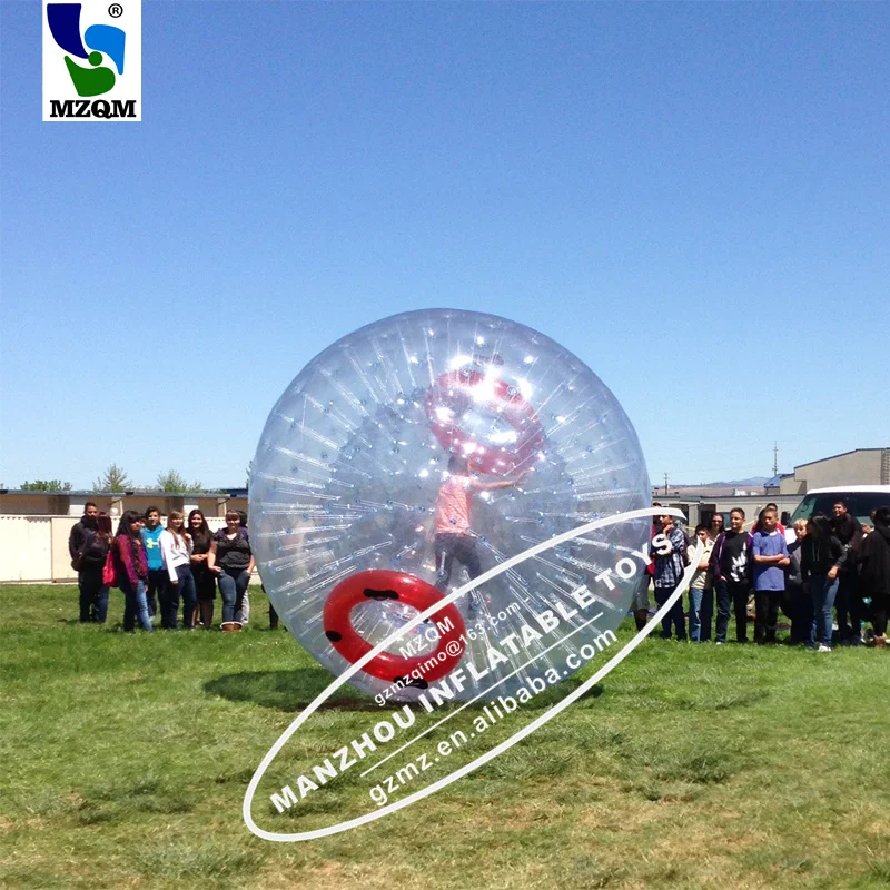 Outdoor Human Bowling Sport PVC Inflatable Human Bowling Game Zorb Ball