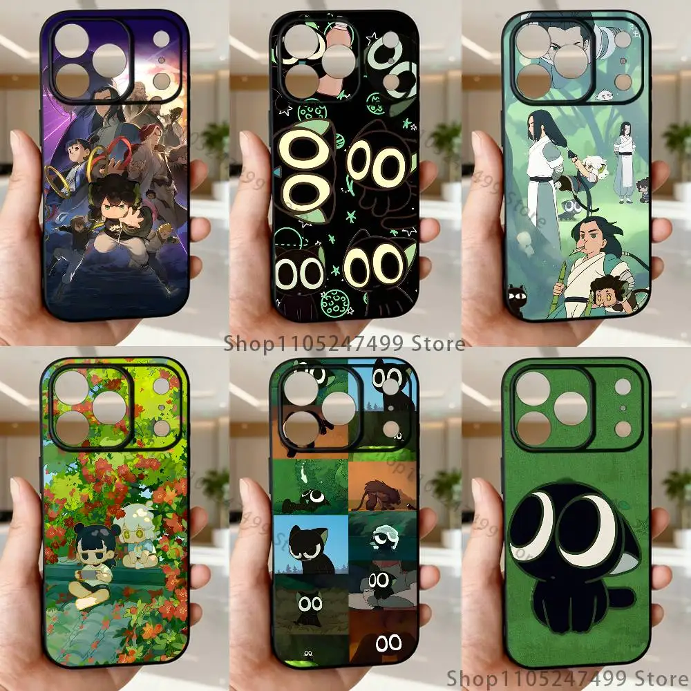 

The Legend of Hei Phone Case For iPhone 17,16,15,14,13,12,11,Pro Max,XSX,,XR,SE,Mini,8,7,Soft Silicone Black Cover