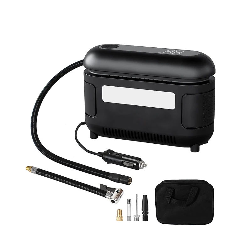 High Power 180W Cable Portable Air Compressor Tire Inflator with Tire Pressure Monitor