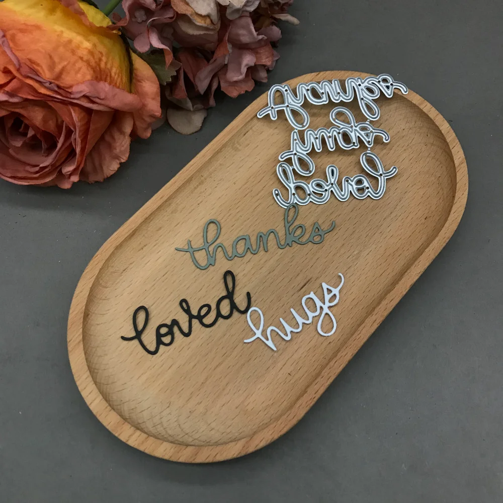 

1pcs metal cutting dies cut die mold Letter decoration Scrapbook paper craft blade punch stencils dies