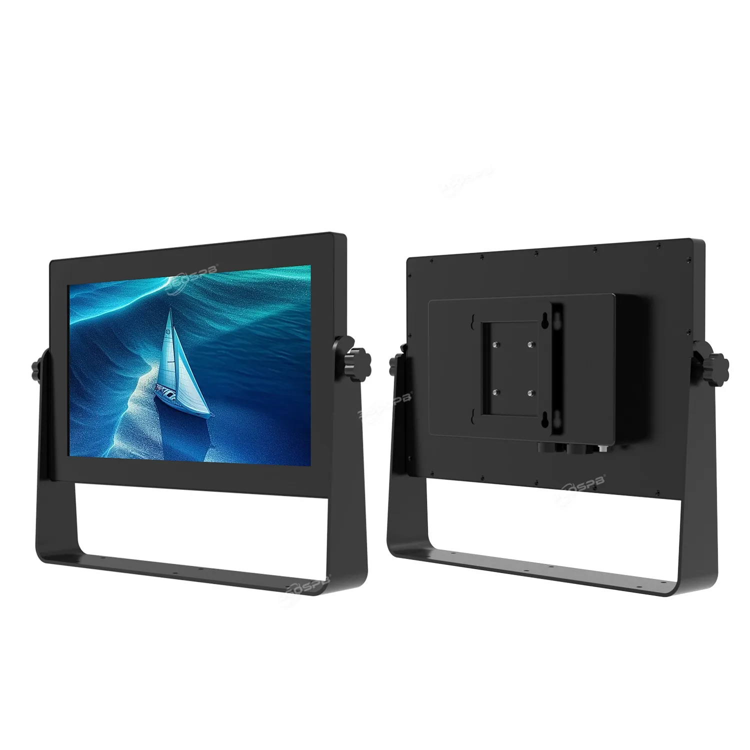 

New 21inch Rugged Industrial LCD Display Marine Monitor Digital Signage IP67 Waterproof DC Ultra-Durable