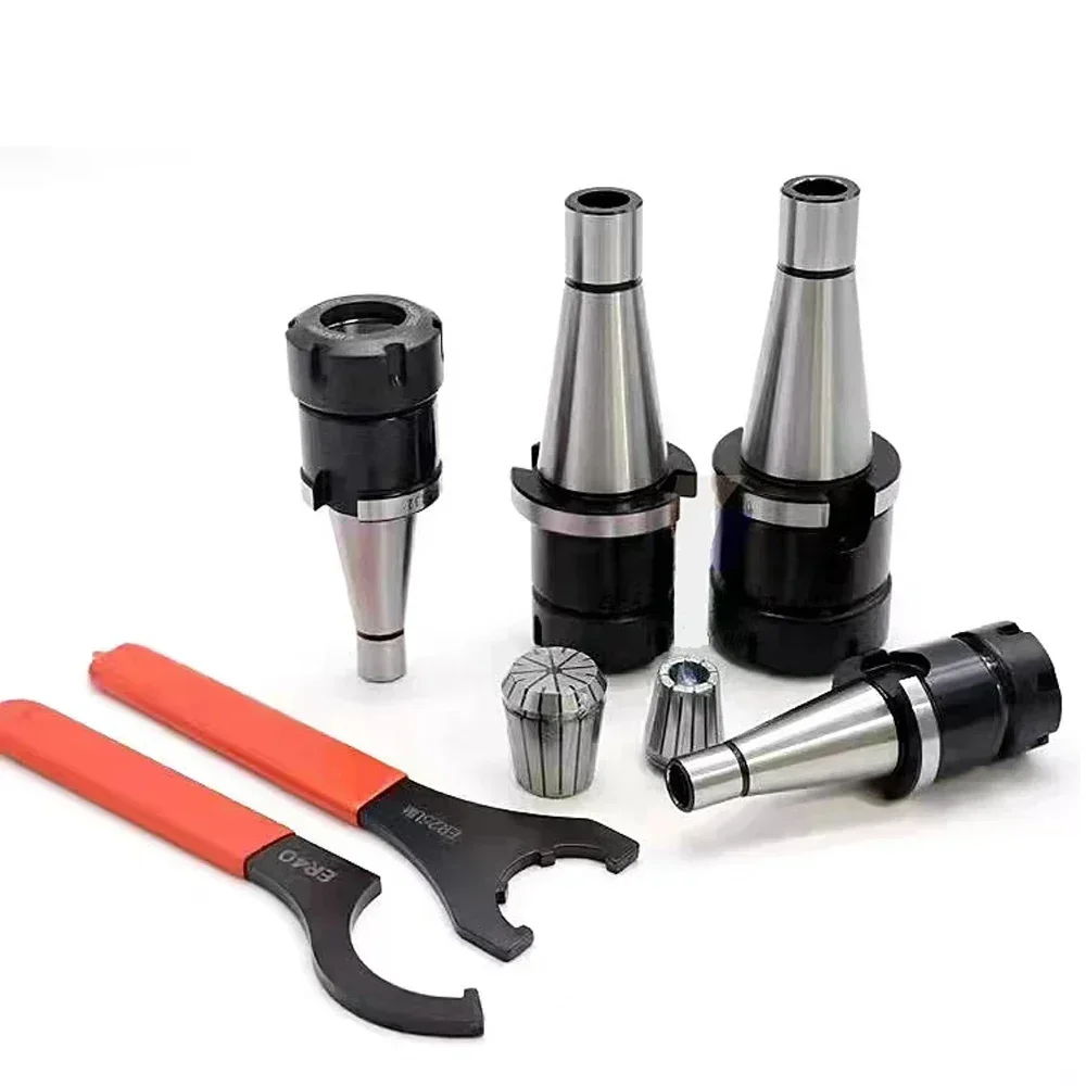 High Precision NT-ER Tool Holder Collet Set NT30 NT40 ER16 ER20 ER25 ER32 ER40 with A/UM Wrench for CNC Milling Lathe Machine - view 2