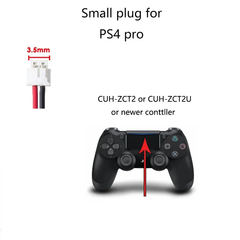 2000mAh 3.7V Li-ion Rechargeable Battery for PS4 Pro Slim CUH-ZCT2 Wireless Controller GamePad