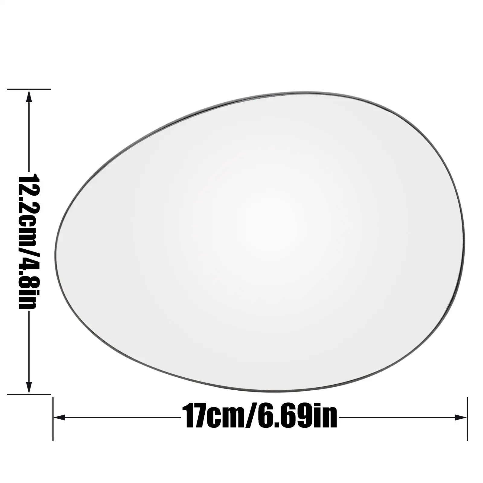 For Mini Cooper S One Countryman R55 R56 R57 R58 R59 R60 R61 2007 - 2014 Left Right Side Wing Mirror Glass Heated Convex Plate