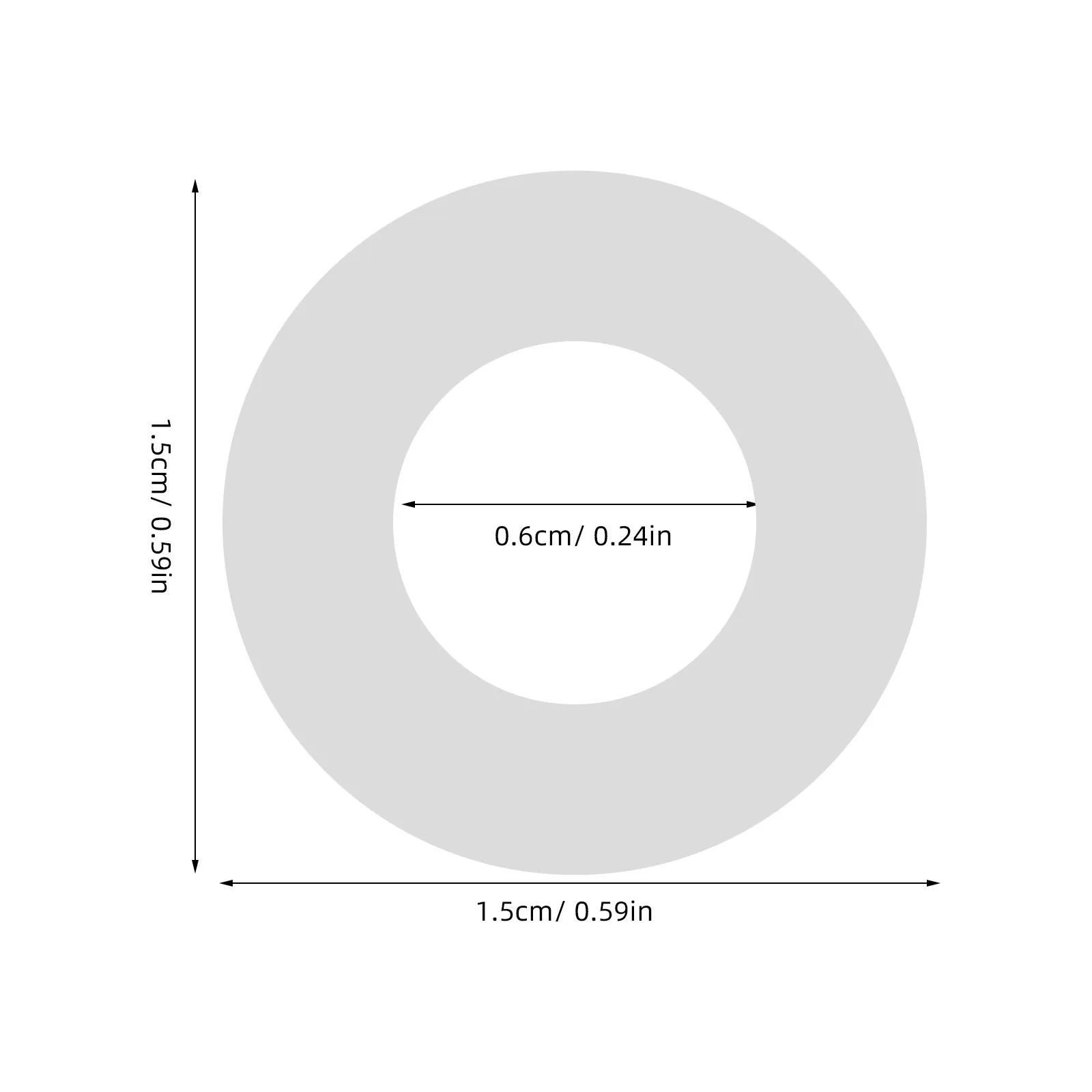500Pcs Punch Hole Reinforcement Stickers PVC Hole Protectors for Binder Repair Paper Saver Rings Binder Repair Labels