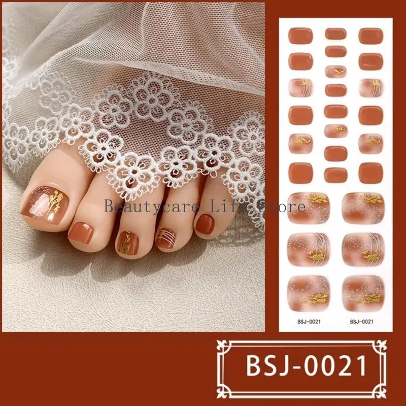 652C Autorbuito brillo brillo brillo brillo Cañas manicura manicura Arte uña pegatinas uñas