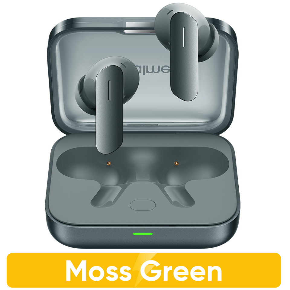  realme Buds Air7 TWS Earphone 52dB Noise Cancellation Up to 52 Hours of Playback 12.4mm Bass Driver LHDC 5.0 Bluetooth 5.4 IP55 