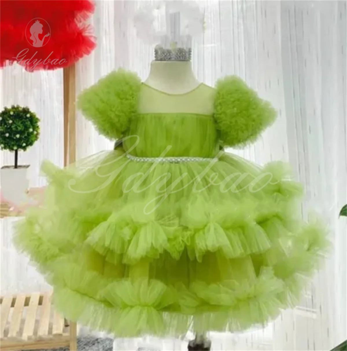 Girl Dresses Baby  New Baby Girls Dresses Infant Kids Clothes Birthday Party Princess Dress Flower Girl Dress