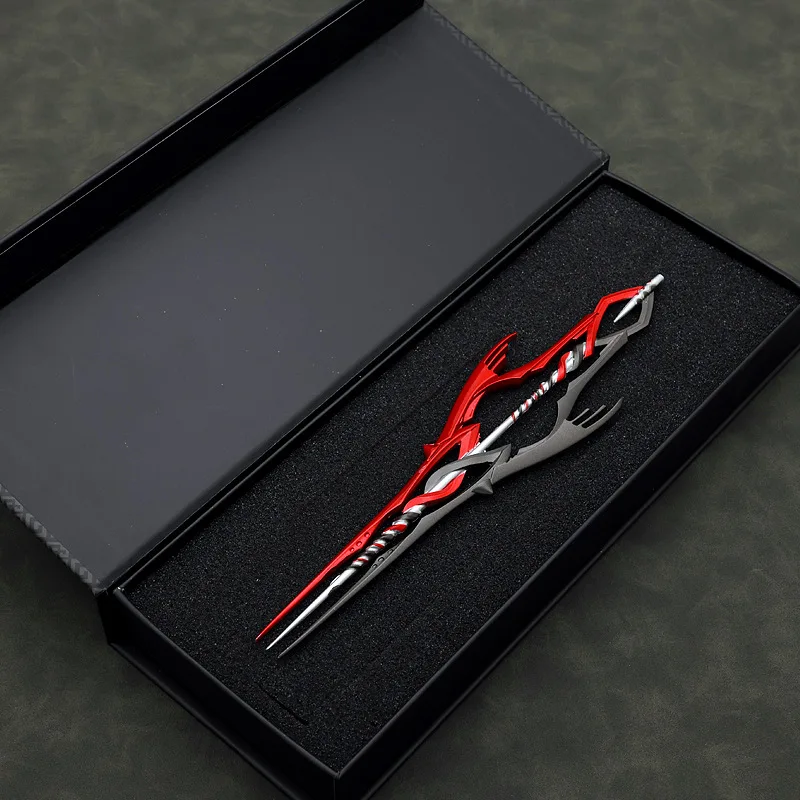 21 ซม./8.27in New Century Warrior อะนิเมะเริ่มต้นเครื่องหมายเลข 10 Gaius ปืนอาวุธรุ่นเครื่องประดับคอลเลกชันเดสก์ท็อปของขวัญ