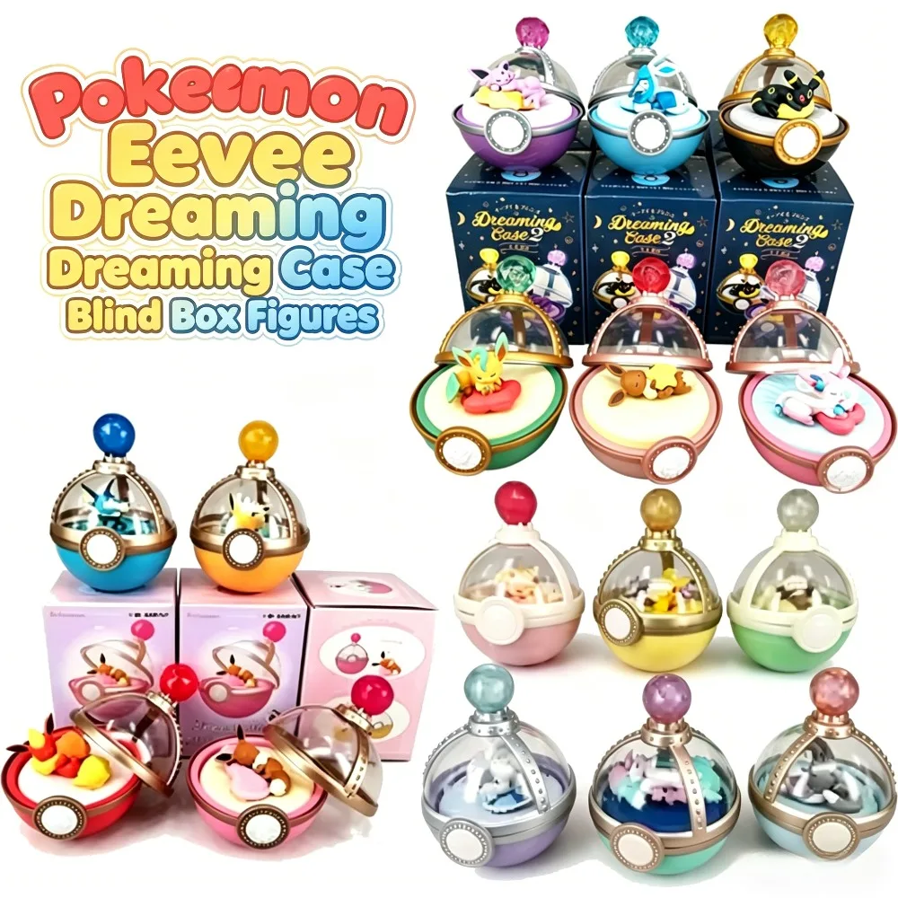 Heißer Pokémon Dreaming Case 3. Generation Pikachu Mystery Box Sylveon Blind Box Anime Figuren Umbreon Überraschungsgeschenk Sammlerstücke Spielzeug