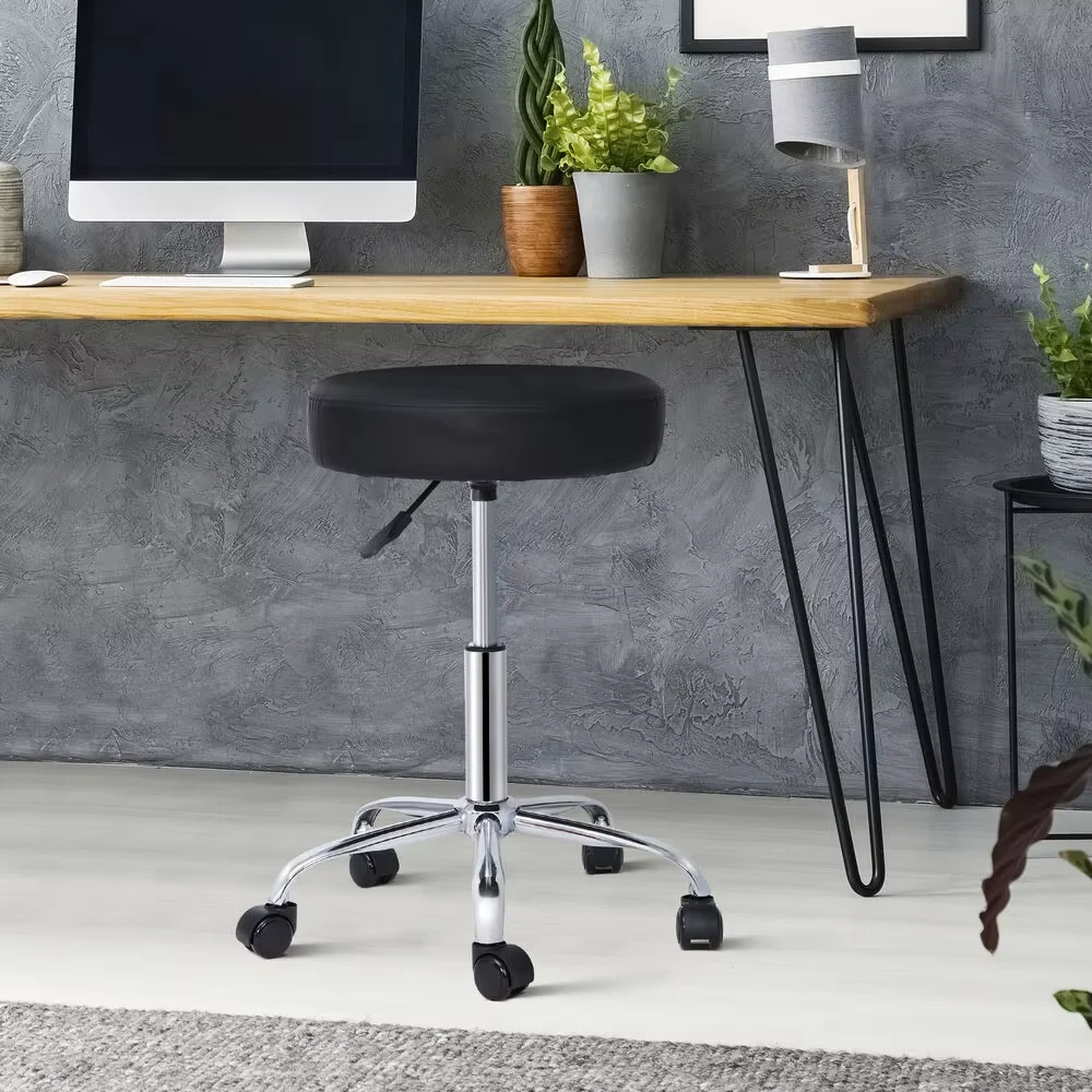 4XRolling كرسي صالون دوار قابل للتعديل هيدروليكي لتدليك الوشم سبا