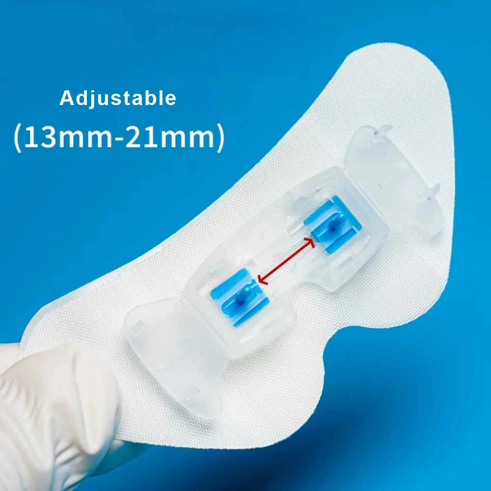 10pcs Catheter Fixation Universal Fixing Sticker Tape Leg Retainer Holder Drainage Tube Device Urine Nylon Bag Fixed