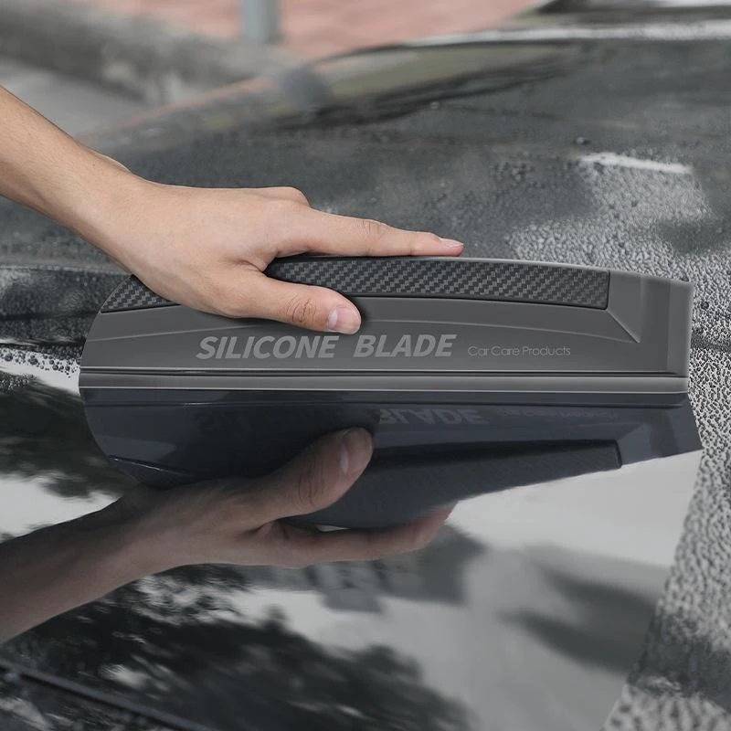 

Non-Scratch Soft Silicone Handy Squeegee Car Wrap Tools Water Window Wiper Drying Blade Clean Scraping Film Scraper Accessories