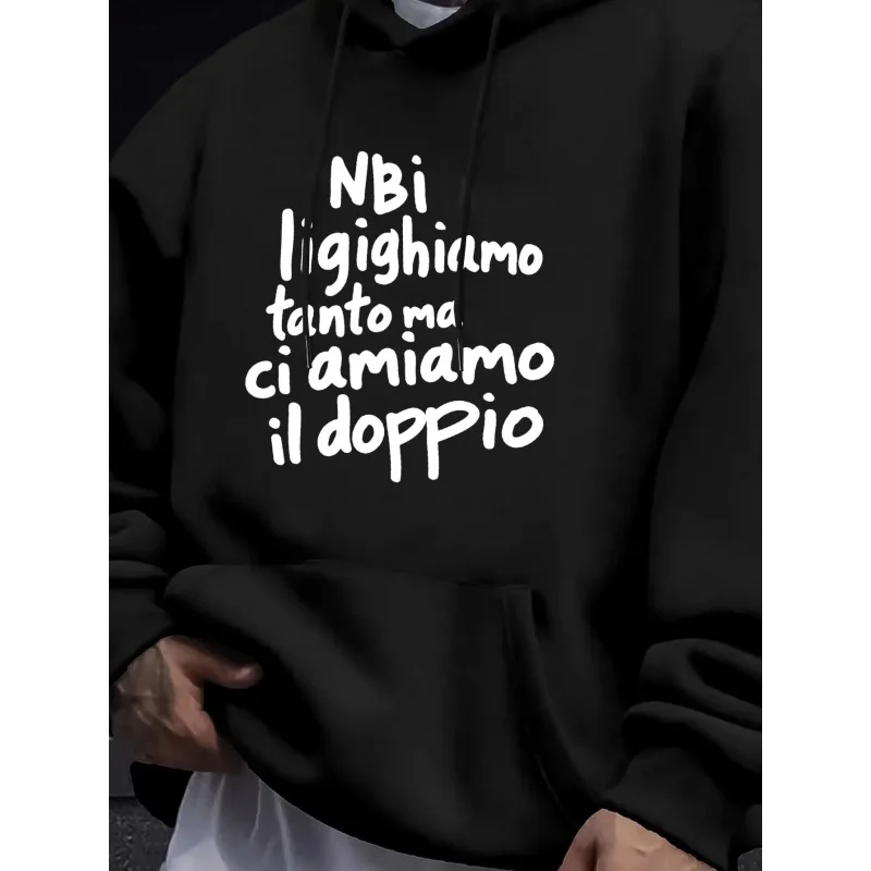 Men's Hoodie Black …