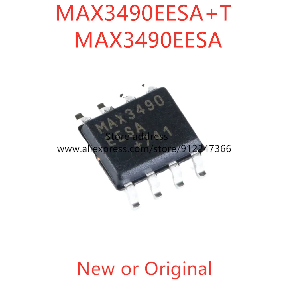 5PCS MAX3490 MAX3490EESA+T New or Original