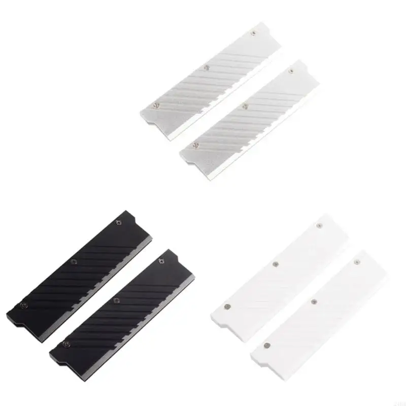 

Computer Water Coolers Aluminum Memory Heat Sink Heatsink Radiators Memory Cooling Vest for DDR5 Desktop Memory 24BB