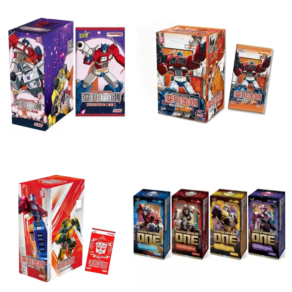 Hot Selling KAYOU Transformers Card Cybertron Collection Card Leader Edition Origin Edition Optimus Prime A Whole Box Card Card