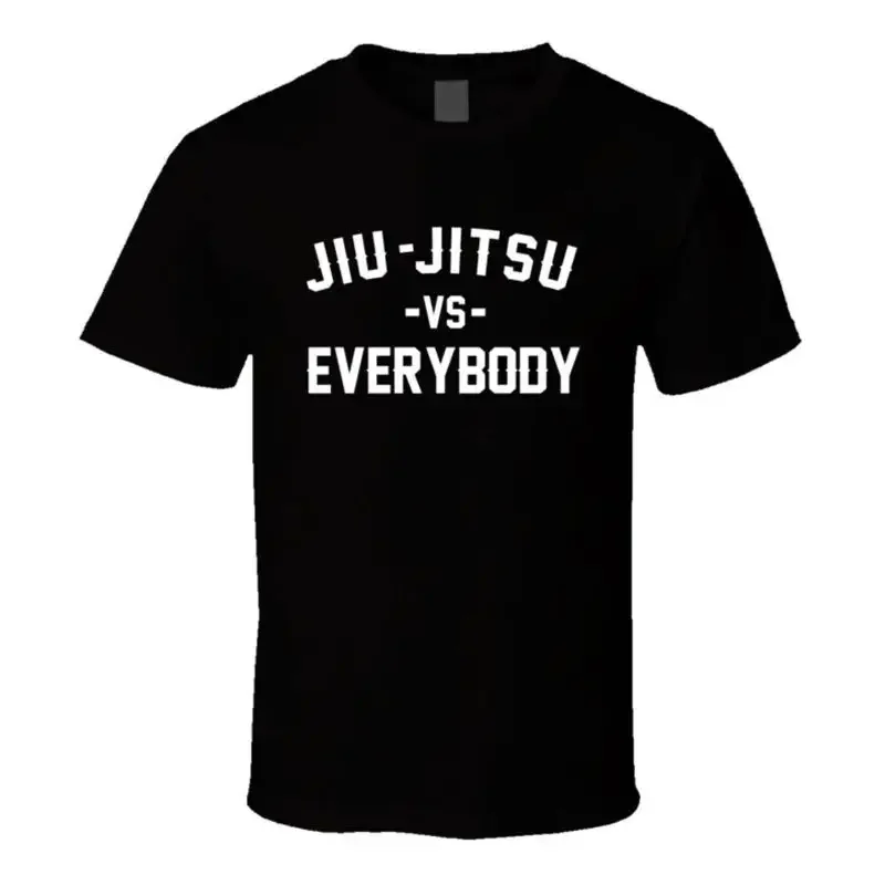 T-shirt pour les passionnés d'arts martiaux Jiu-jitsu Vs Everybody