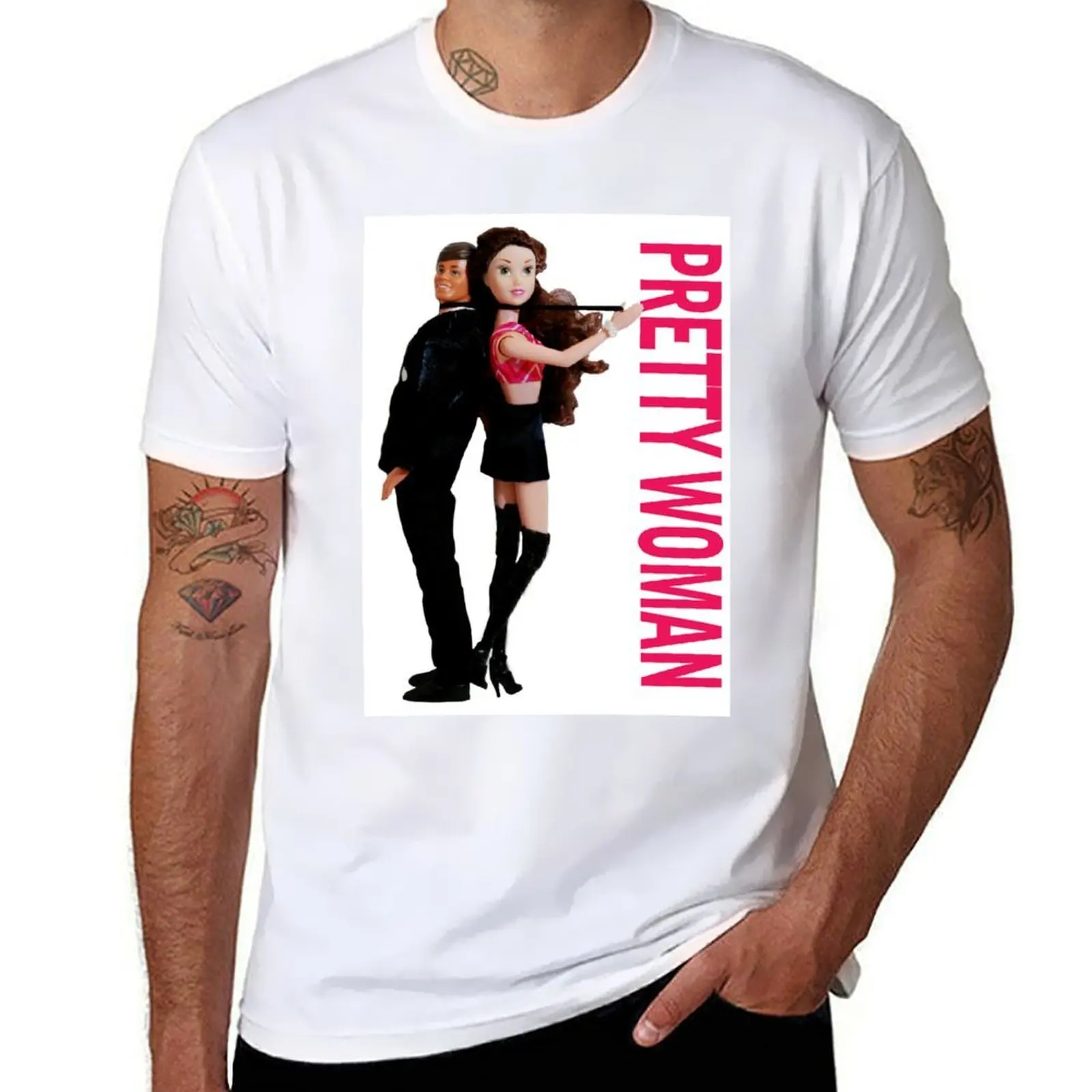 

A Plastic World - Pretty Woman T-Shirt anime tshirt man t shirt cotton funny t shirts dark humor T-Shirt