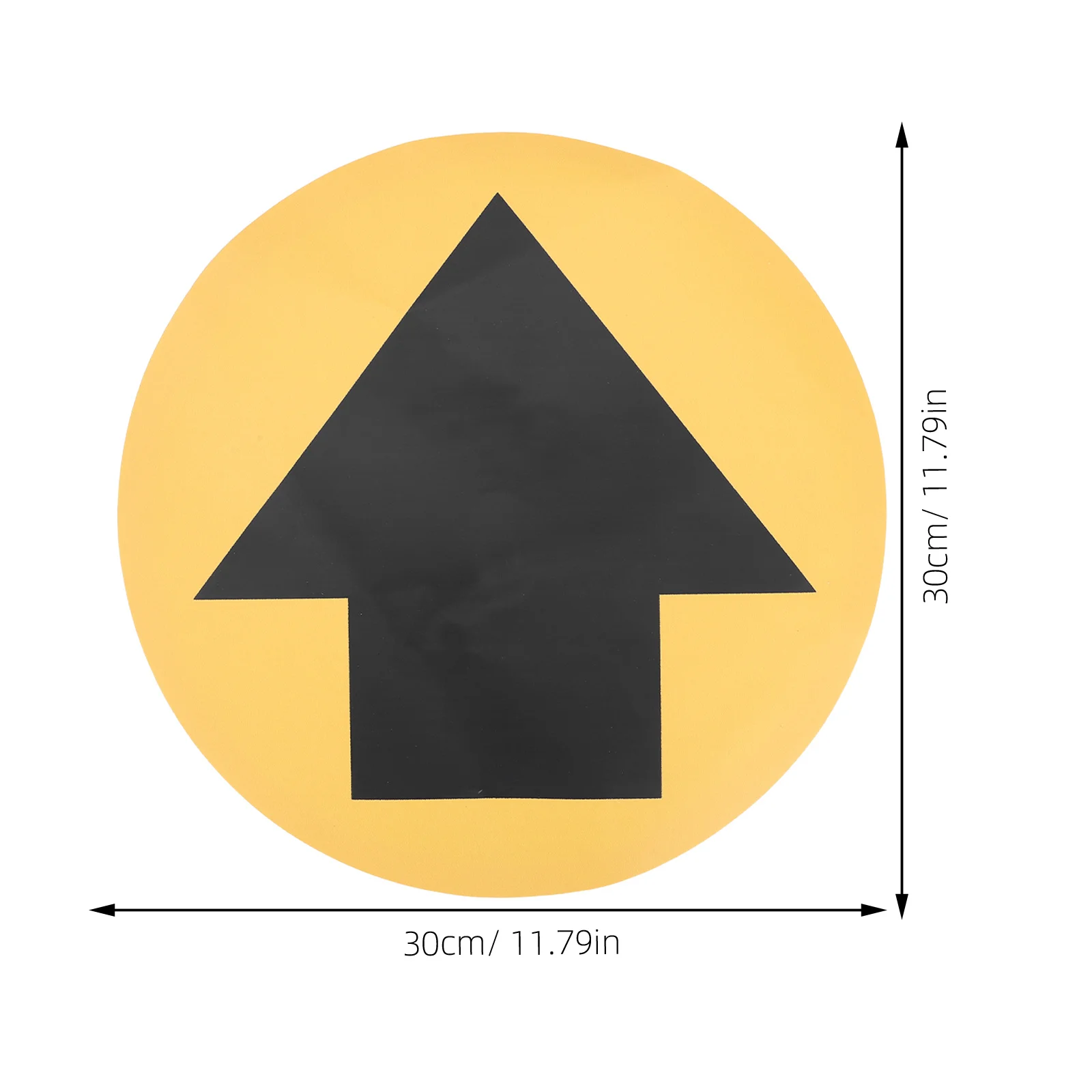ملصق أرضية السهم، ملصق أمان اتجاهي، رؤية عالية، مقاومة للاهتراء، علامات تحذير ذاتية اللصق للمدرسة #2