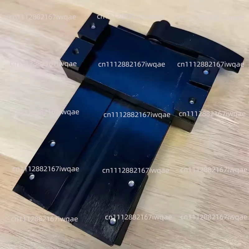 Sliding adjustment positioning slider, double-layer sliding lifting dovetail micro-insert seat, sunk iron quick release device