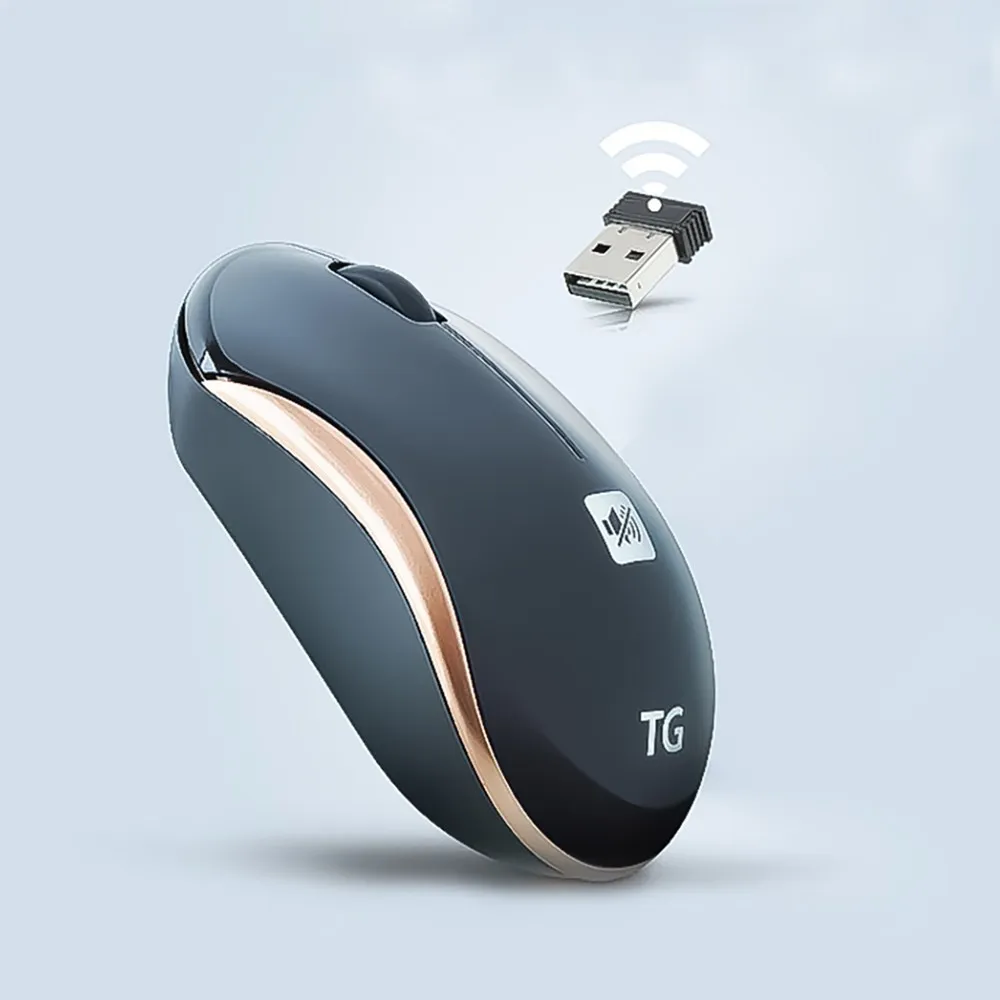 [Domestic official certification product] TG Sambo TG-M95G wireless low noise mouse Black