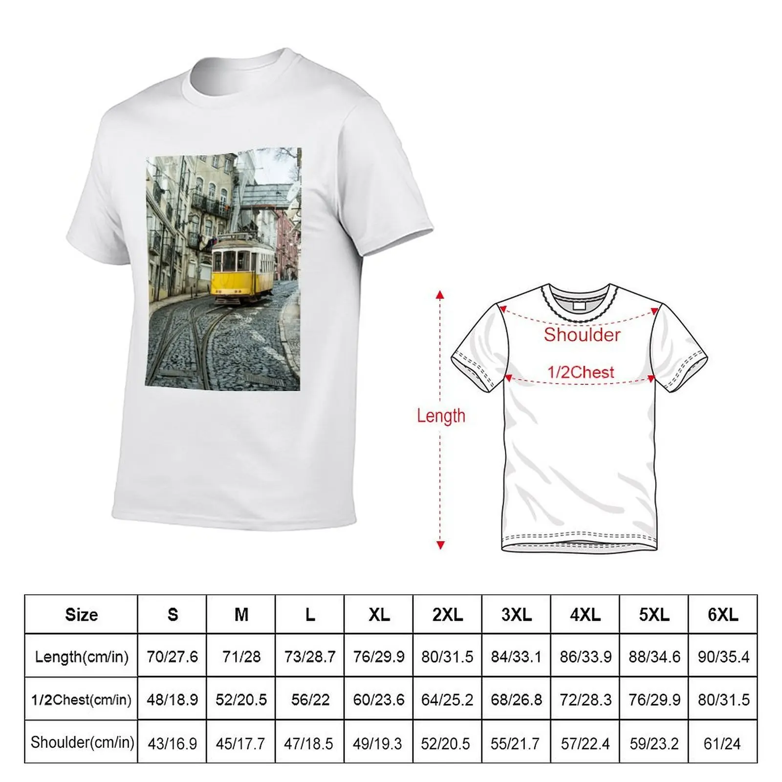 Point Tram T-Shirt graphic tee shirt essential t shirt plus size men clothing