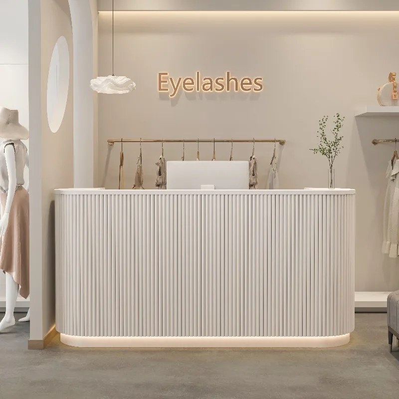 

Bar simple modern clothing store checkout page milk tea shop beauty shop barber shop yoga front desk