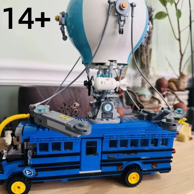 

2025 brand new battle model brick bus building block set compatible with particles suitable as birthday and Christmas gift