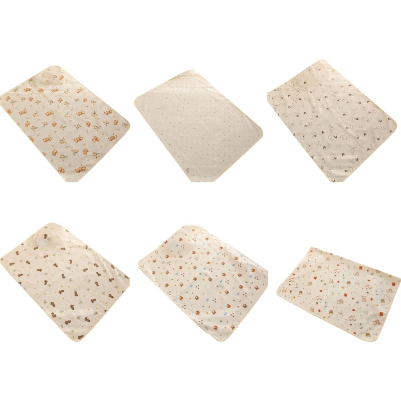 

Diaper Changing Pad for Baby Newborns Cotton Change Mat Liner Strong Absorbent Sheet Bed Pad Diapering Sheet Protector