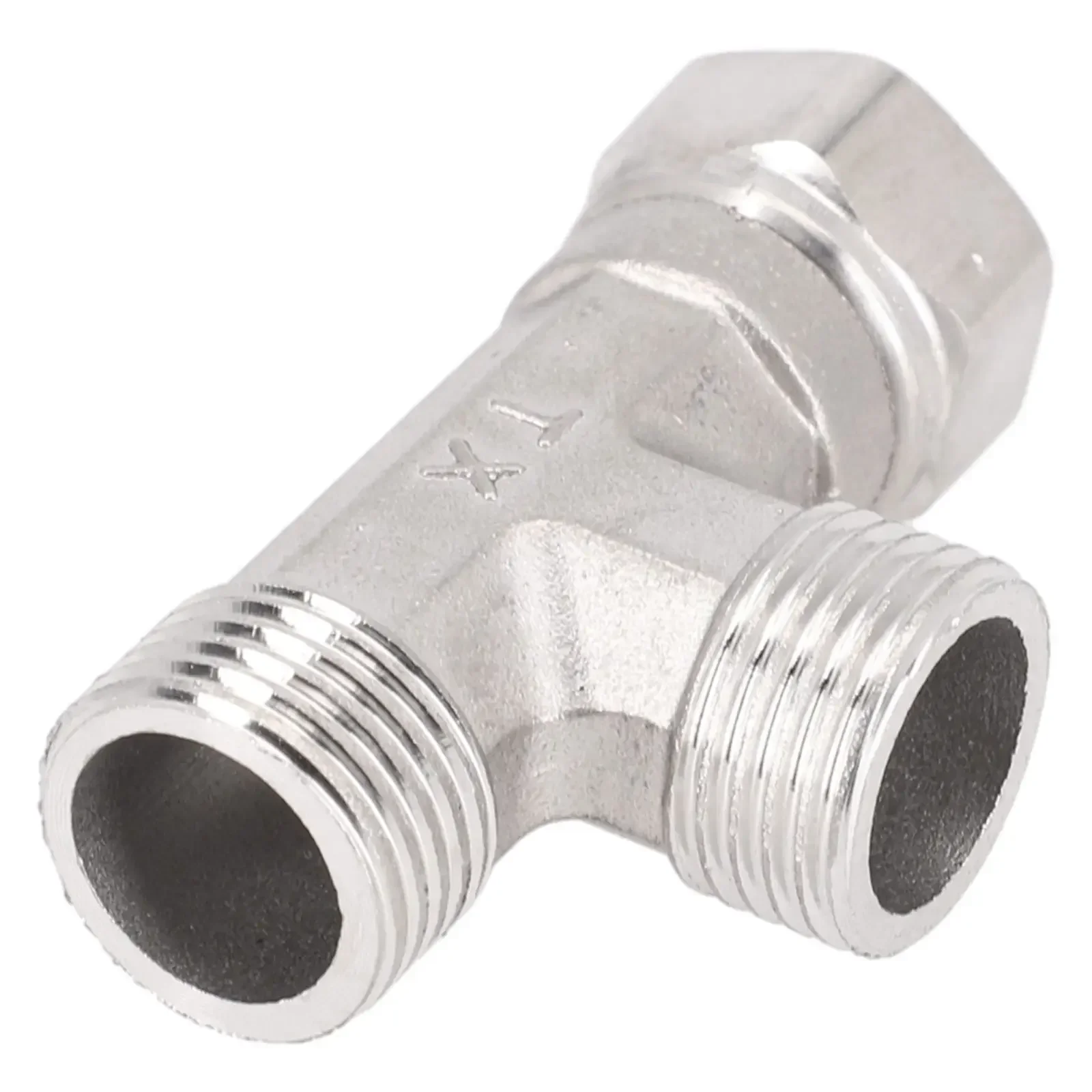 T อะแดปเตอร์3ทางวาล์ว/สำหรับ diverter bath toilet/biderter sprayer Shower หัวฝักบัว/G1/2เชื่อมต่อวาล์วมุมและท่อหรือก๊อกน้ำ
