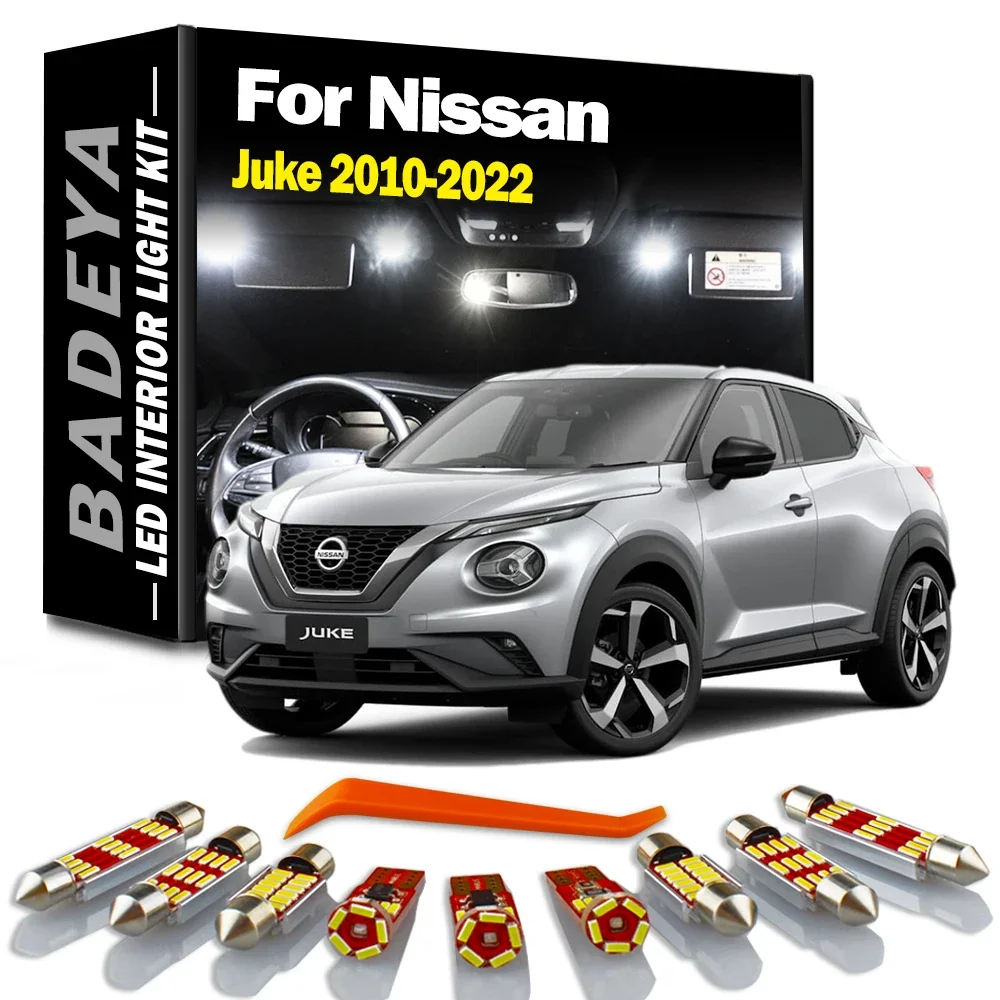 

Встроенная карта памяти для Nissan Juke 2010-2016 2017 2018 2019 2020 2021 2022, автомобильная лампа, светодиодные лампы