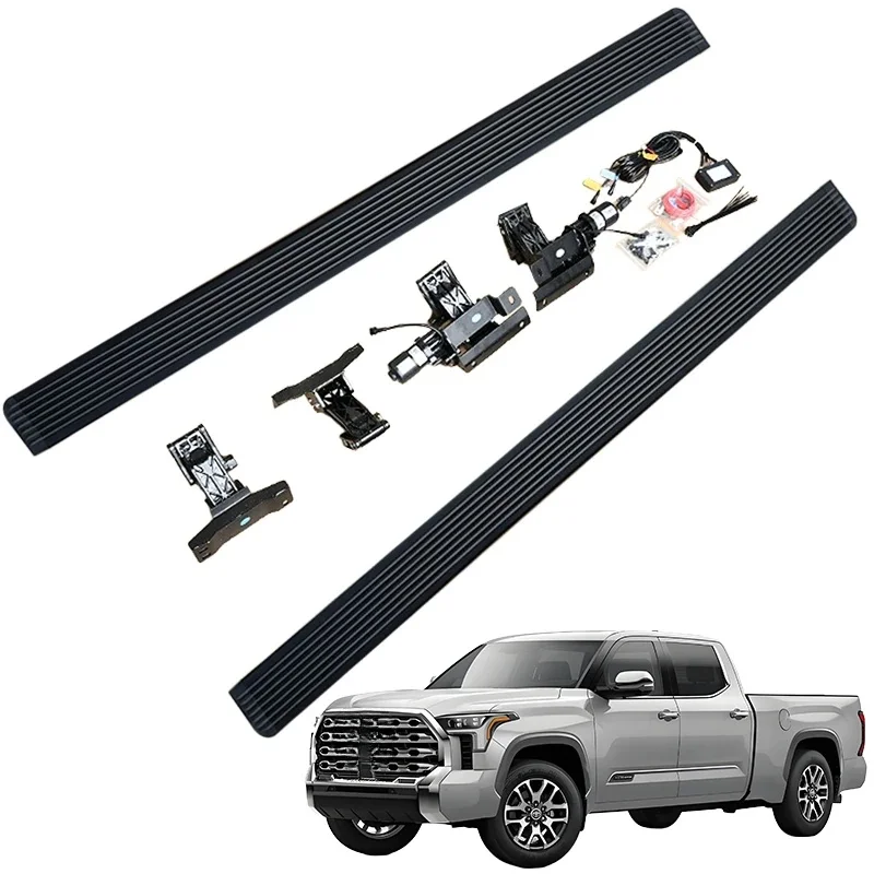 Heavy Duty Load-Bearing Automatic Power Running Boards Side Steps Pickup Off Road Exterior Accessories