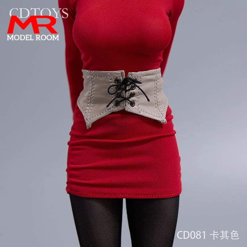 Cdtoys cd081 1/6 스케일 여성 허리 커버 거들 허리띠 장식 의류 모델 맞는 12 ''군인 액션 피규어 바디 인형