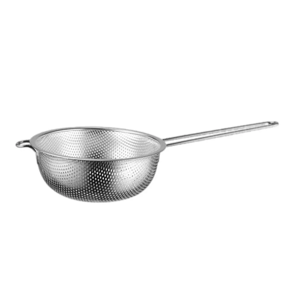 

Stainless Steel Drain Basket Sink Strainer Cleaning Sieve Over H Thick Home Vegetable Rice Basket Food Grade Easy