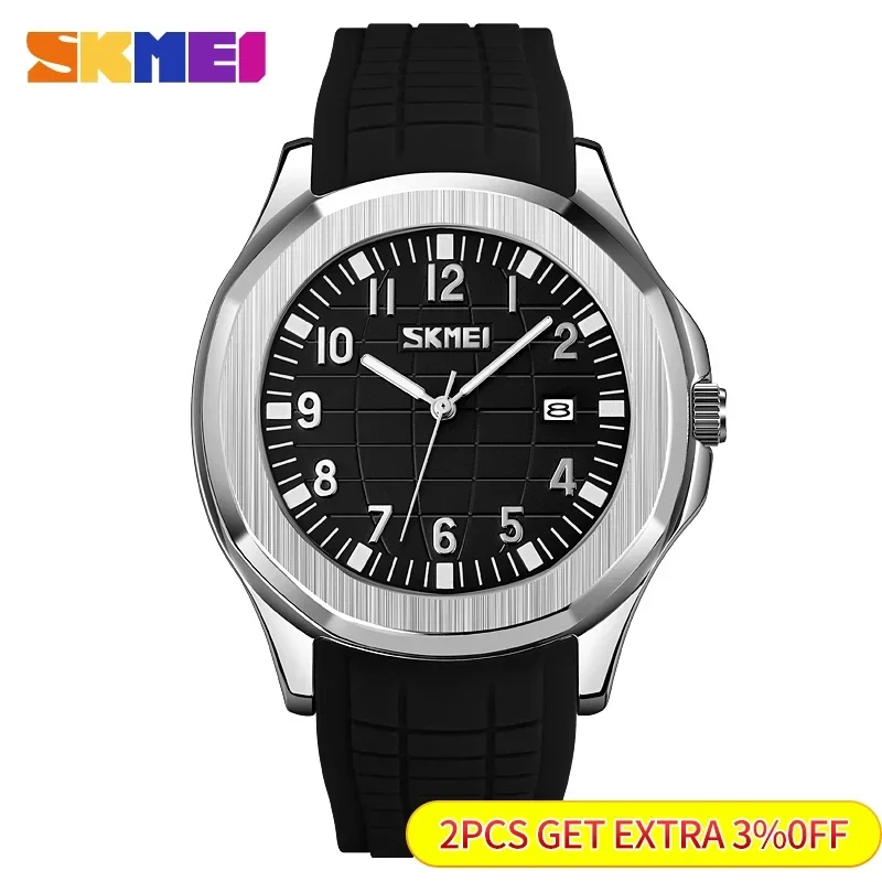 SKMEI 9286 Man Casual Waterproof Date Sports Watches Clock For Men Male Relogio Masculino Quartz Movement Wristwatches