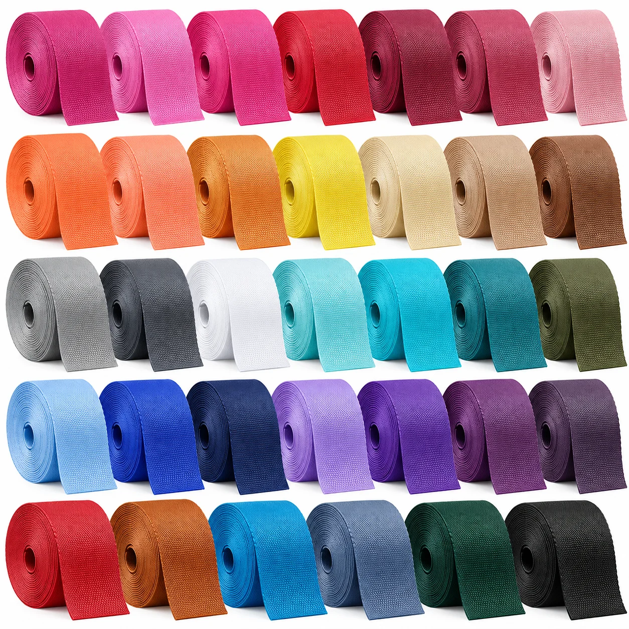 5Meters 0.7mm Thick Polyester Webbings Tapes Knapsack Straps Ribbon Band Backpack Belt Label Bias Binding DIY Sewing Crafts