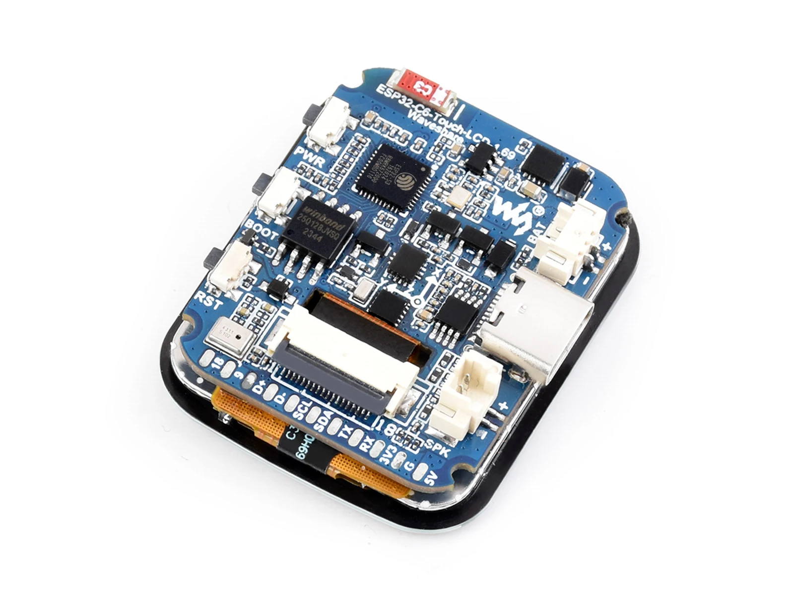 Waveshare ESP32-C6 1.69inch Display Development Board 240×280 Pixels, Supports Wi-Fi 6/BLE 5, ESP32 With Display SPI interface